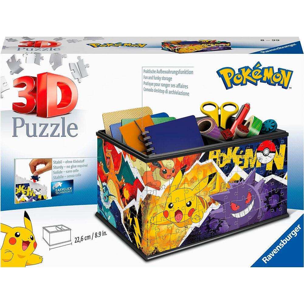 3D Puzzle Organizer Pokémon Storage Box - 216 Pieces
