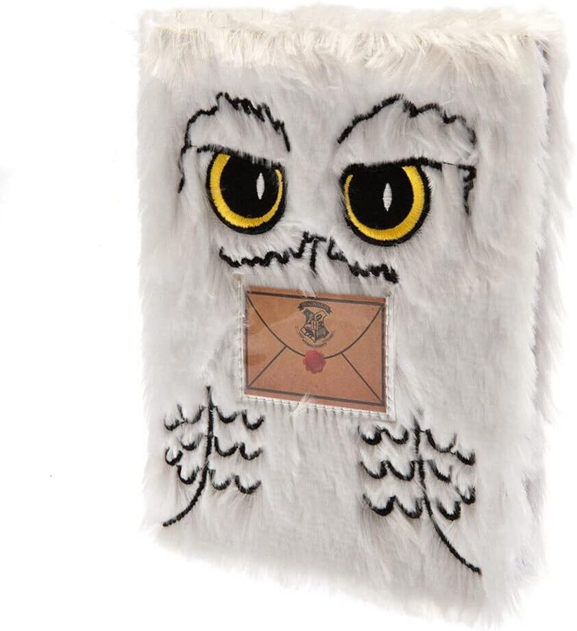 Harry Potter Hedwig Plush Premium A5 Notebook - Ginga Toys