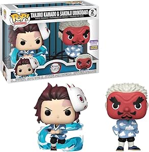 Funko Pop! Animation 2-pack Demon Slayer: Kimetsu no Yaiba - Tanjiro Kamado & Sakonji Urokodaki Vinyl Figure  - Ginga Toys