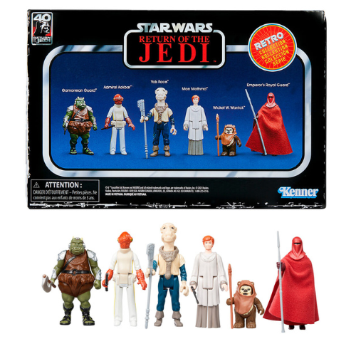 STAR WARS Retro Collection STAR WARS: Return of the Jedi Multipack Action Figures