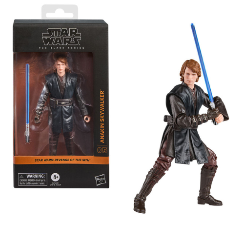 Star Wars: The Black Series Anakin Skywalker (Revenge of the Sith) Action Figure - Ginga Toys