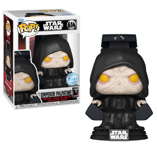 Funko Pop! Star Wars: Return of the Jedi - Emperor Palpatine Exclusive Figure #614