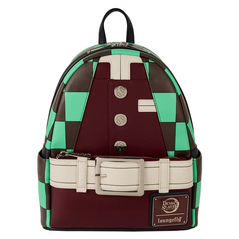 Loungefly Demon Slayer Tanjiro Kamado Cosplay Mini Backpack