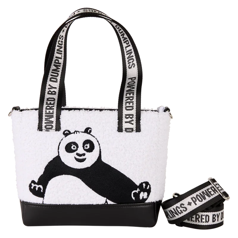 Loungefly Dreamworks Kung Fu Panda Sherpa Mini Tote Crossbody Bag
