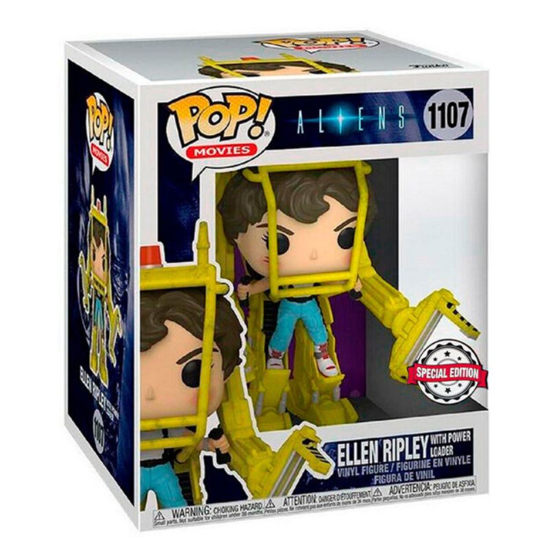 6 Inches Pop! Aliens Ripley with Power Loader Super Sized Pop! Figure  Exclusive #1107