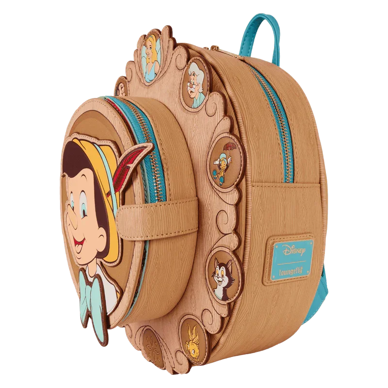 Loungefly Pinocchio Cameo Mini Backpack