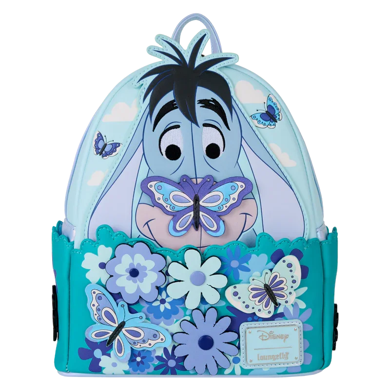 Loungefly Disney Winnie The Pooh Floral Eeyore Cosplay Mini Backpack