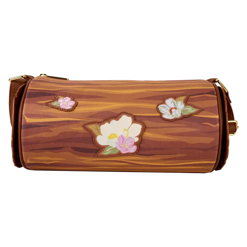 Loungefly Disney The Fox and the Hound Forest Floral Log Figural Crossbody Bag