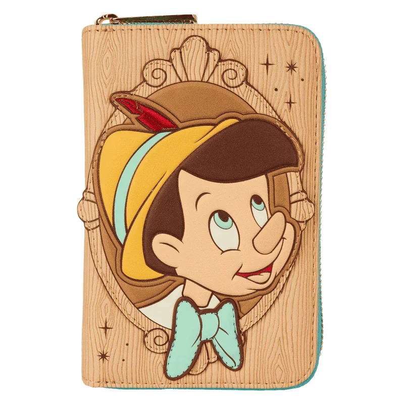 Loungefly Pinocchio Cameo Zip Around Wallet