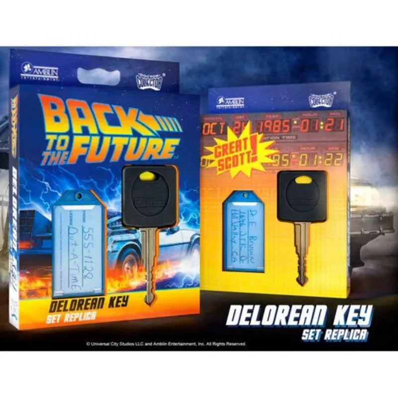 Back to the Future - Delorean key Replica - Doctor Collector - Ginga Toys