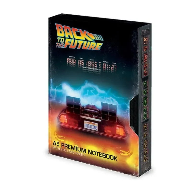 Back To The Future VHS Fan Collectable premium A5 notebook - Pyramid International - Ginga Toys