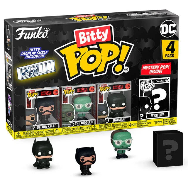 Batman 85th Anniversary Bitty Pop! Catwoman Four-Pack - Ginga Toys
