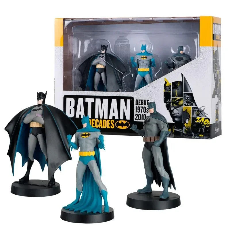 Batman Decades 1:16 Scale Figure Box Set (Debut 1970s 2010s) - Eaglemoss Hero Collector - Ginga Toys