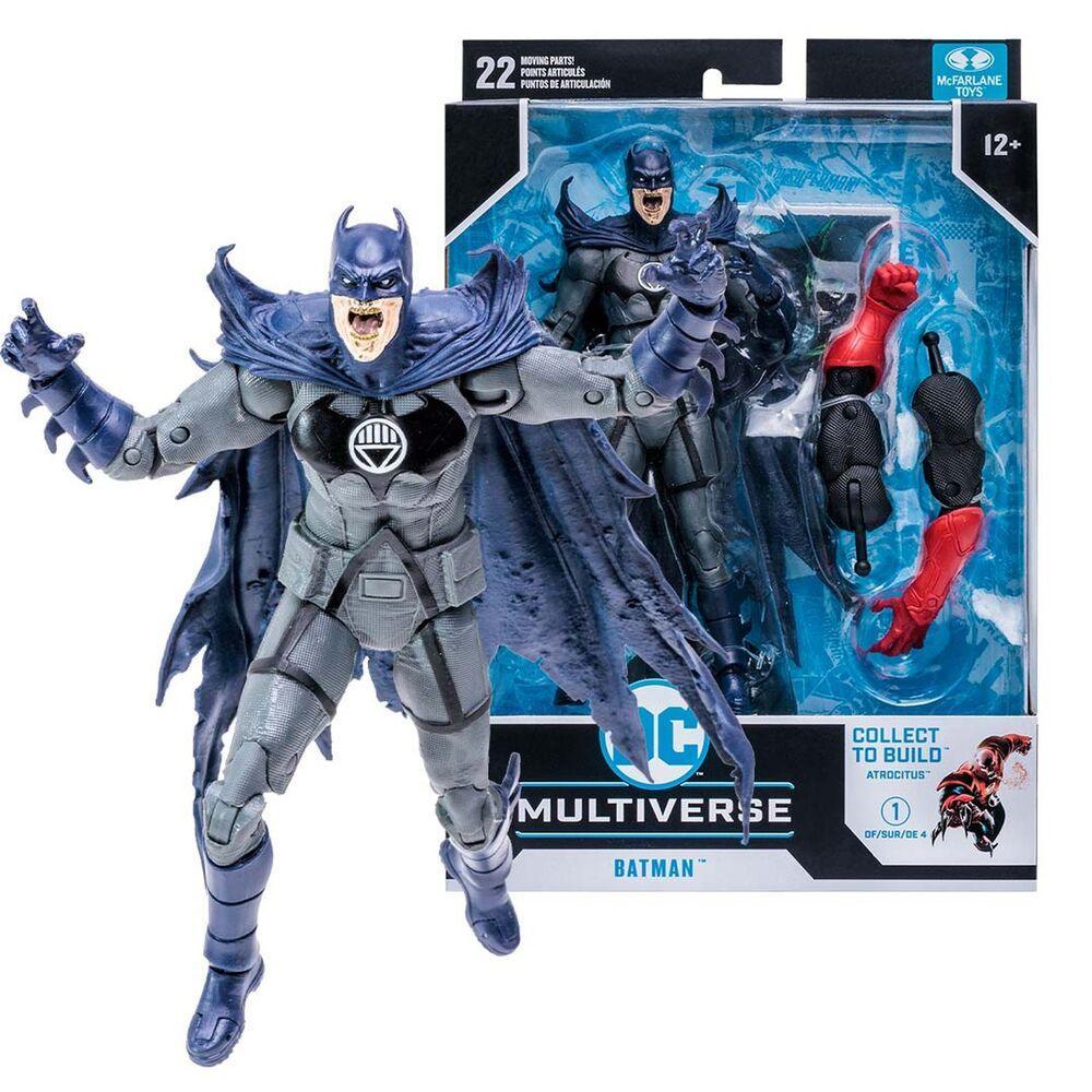 Blackest Night DC Multiverse Batman (Black Lantern) Action Figure (Collect  to Build: Atrocitus)