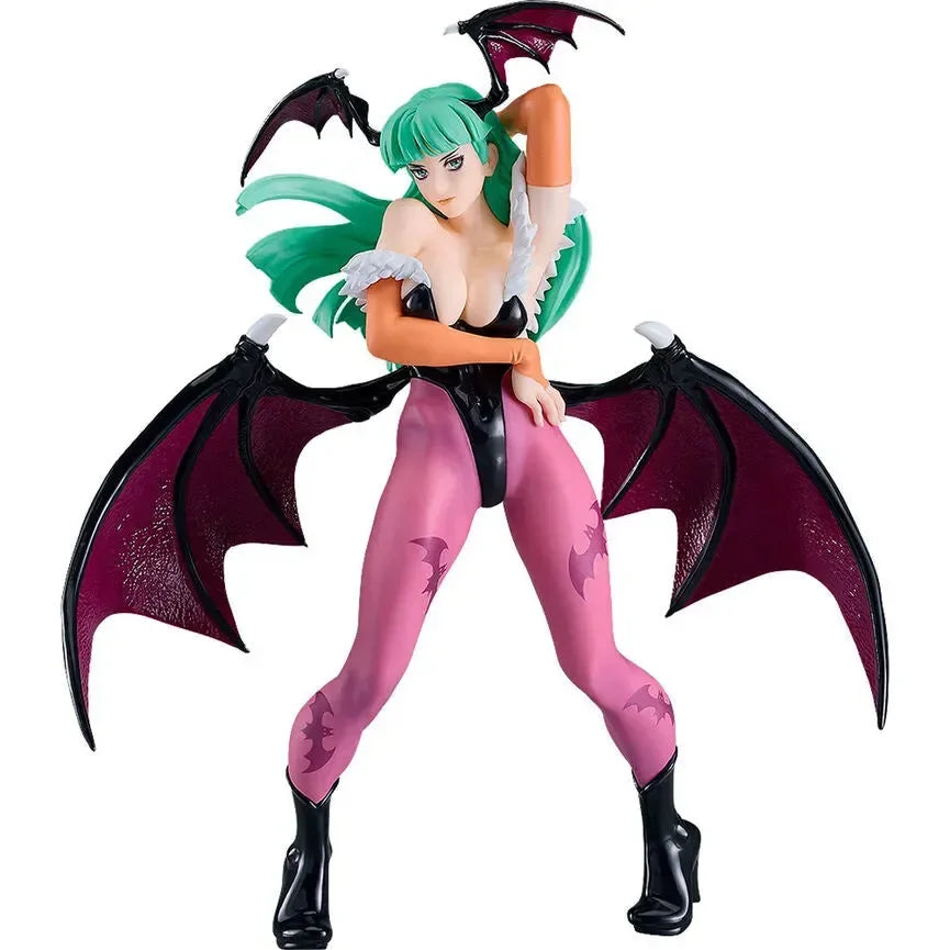 Darkstalkers Pop Up Parade Morrigan Figure - Ginga Toys