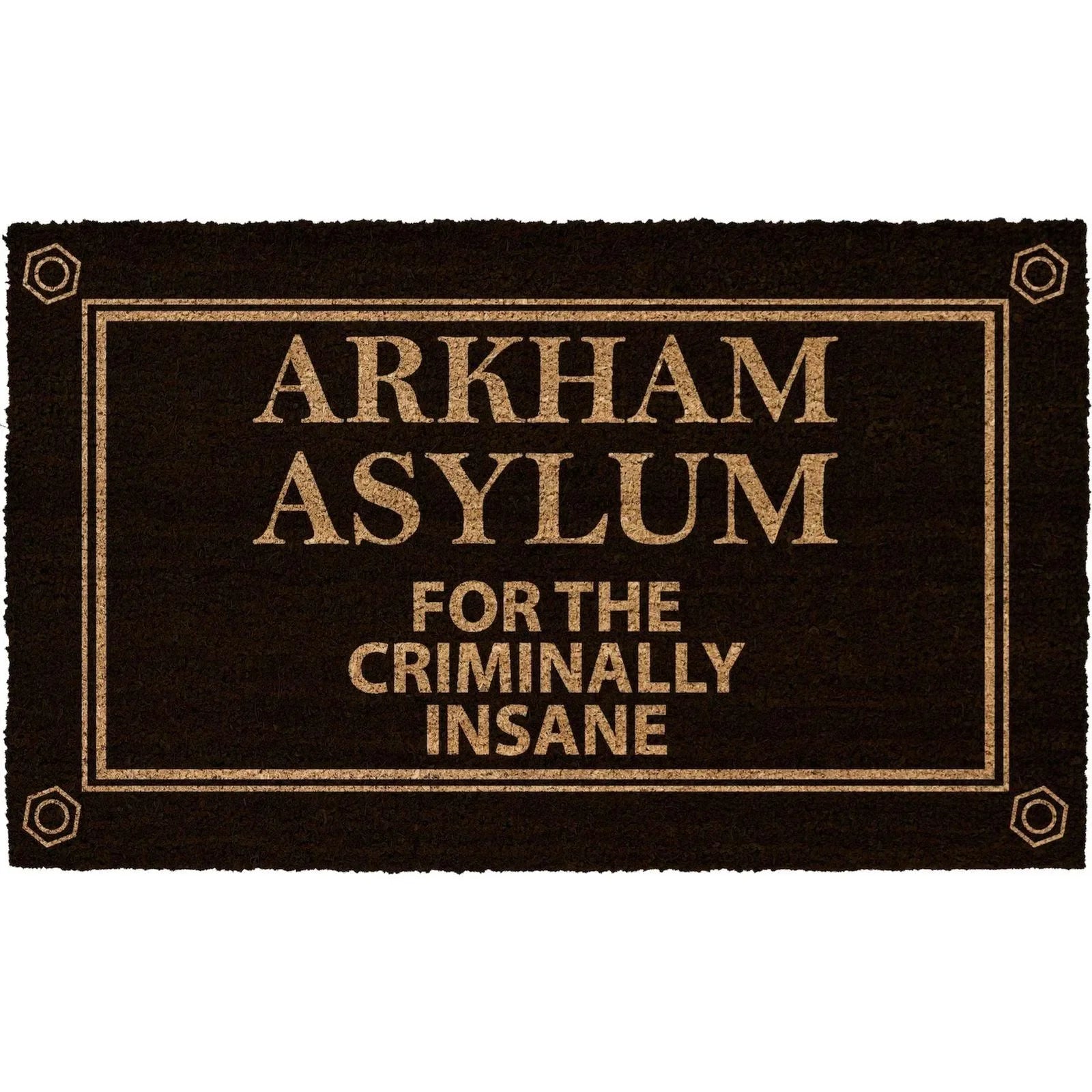 DC Comics Arkham Asylum doormat 60x40cm - SD Toys - Ginga Toys