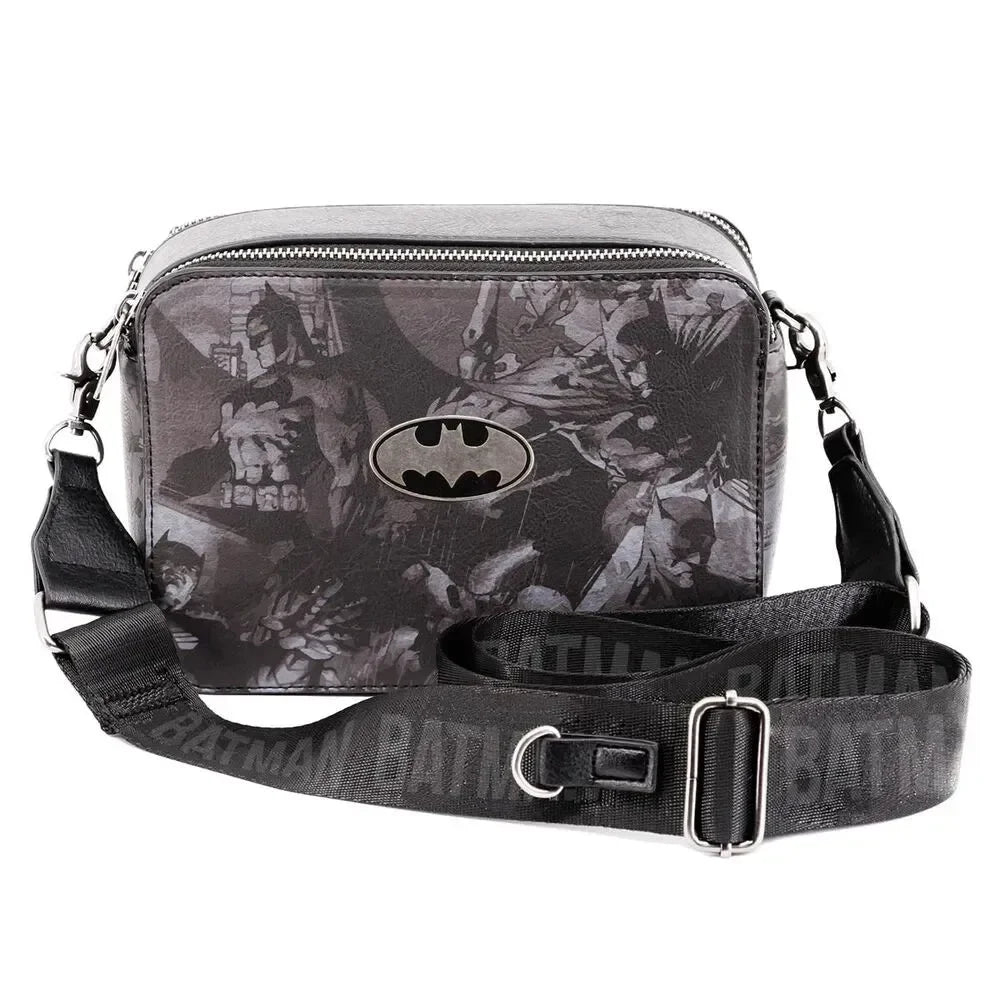 DC Comics Batman Bat Black Shoulder Bag - Ginga Toys