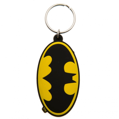 DC Comics Batman Symbol rubber keychain - Pyramid International - Ginga Toys