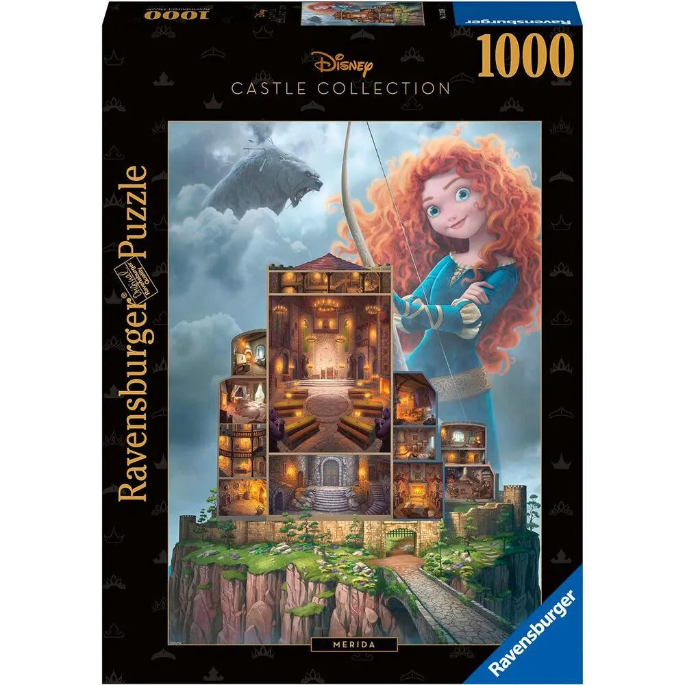 Disney Jigsaw Brave Merida Castle Puzzle - 1000 Pieces Puzzle - Ravensburger - Ginga Toys