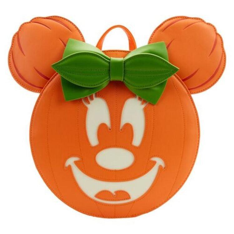 Disney Minnie Mouse Glow in the Dark Pumpkin Mini Backpack - Loungefly - Ginga Toys