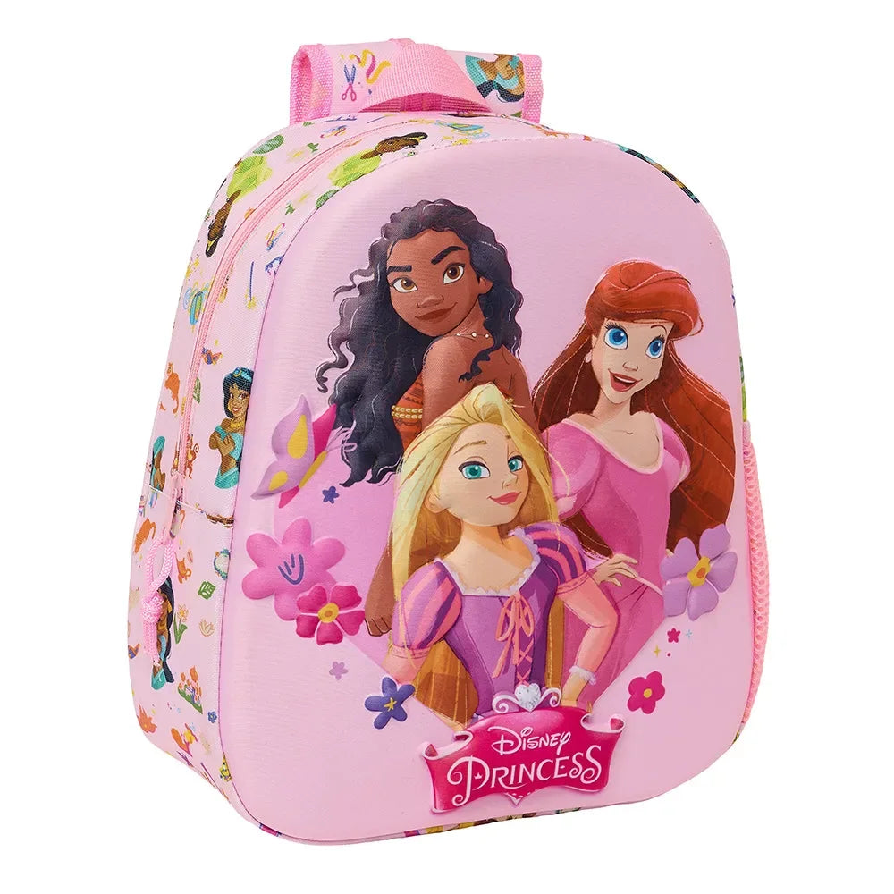 Disney Princess 3D Backpack 33cm - Ginga Toys