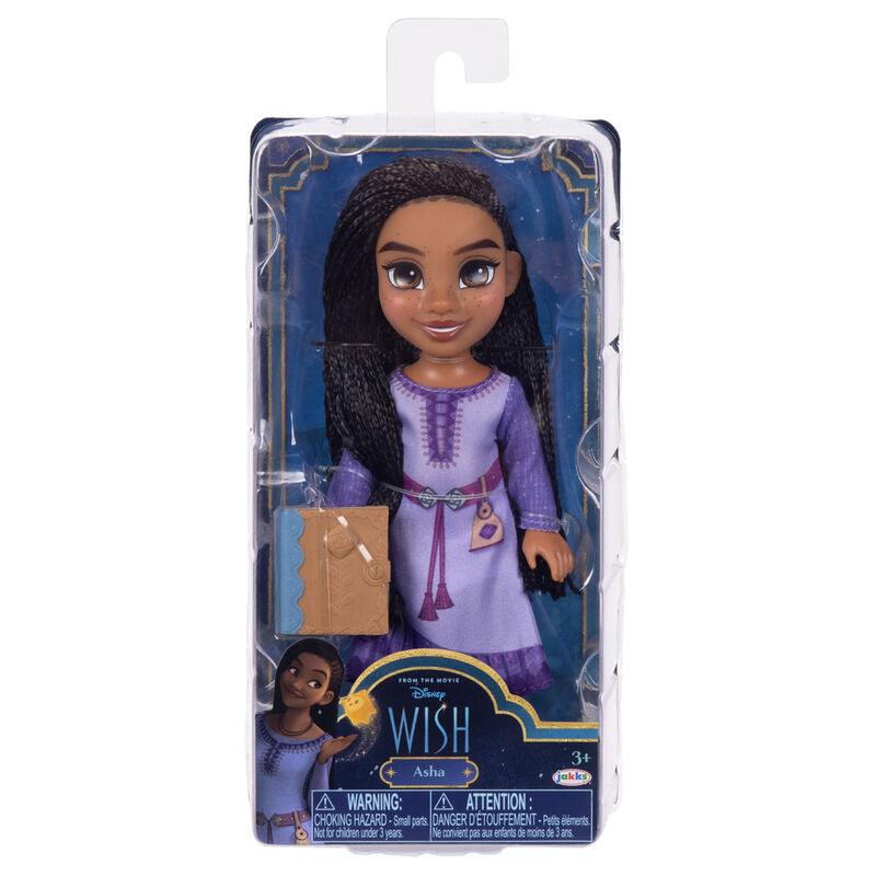 Disney Wish Asha Toddler Doll Toy 15cm - Jakks Pacific - Ginga Toys