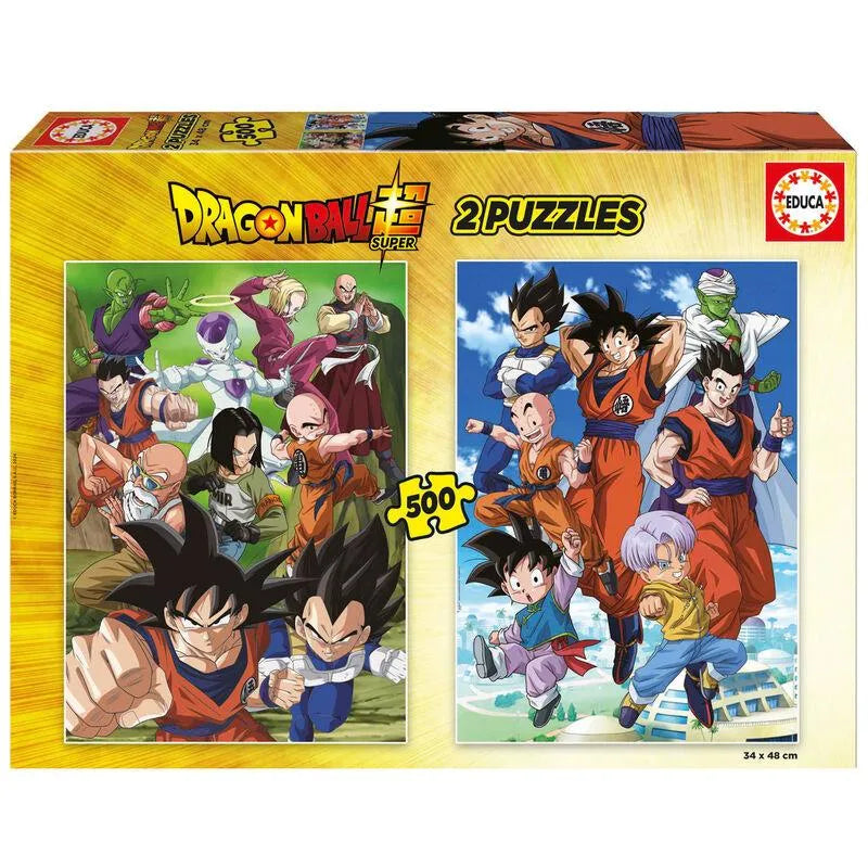 Dragon Ball puzzle 2x500 Pieces - Ginga Toys