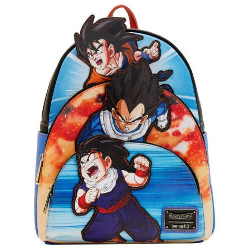 Dragon Ball Z Triple Pocket Backpack - Loungefly - Ginga Toys
