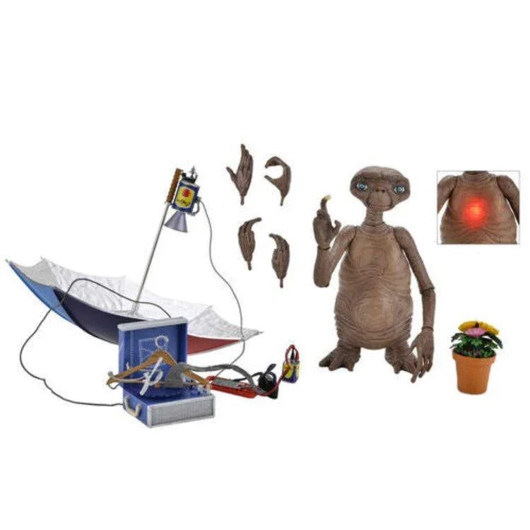 E.T. The Extra-Terrestrial 40th Anniversary Ultimate E.T. Deluxe Set - Neca - Ginga Toys