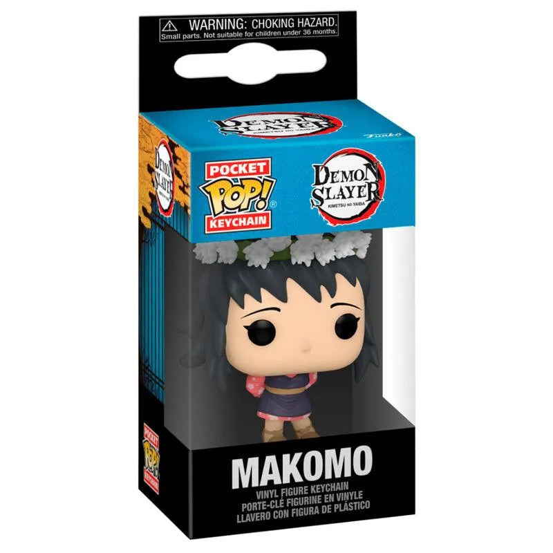 Funko Pocket Pop! Keychain: Demon Slayer: Kimetsu no Yaiba - Makomo Vinyl Figure - Ginga Toys