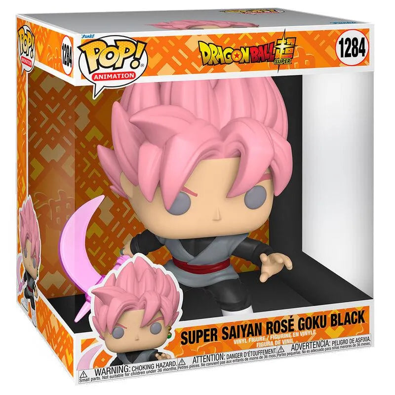 Funko Pop! Animation: 10" Dragon Ball Super - Super Saiyan Rose Goku Black Figure #1284 - Funko - Ginga Toys