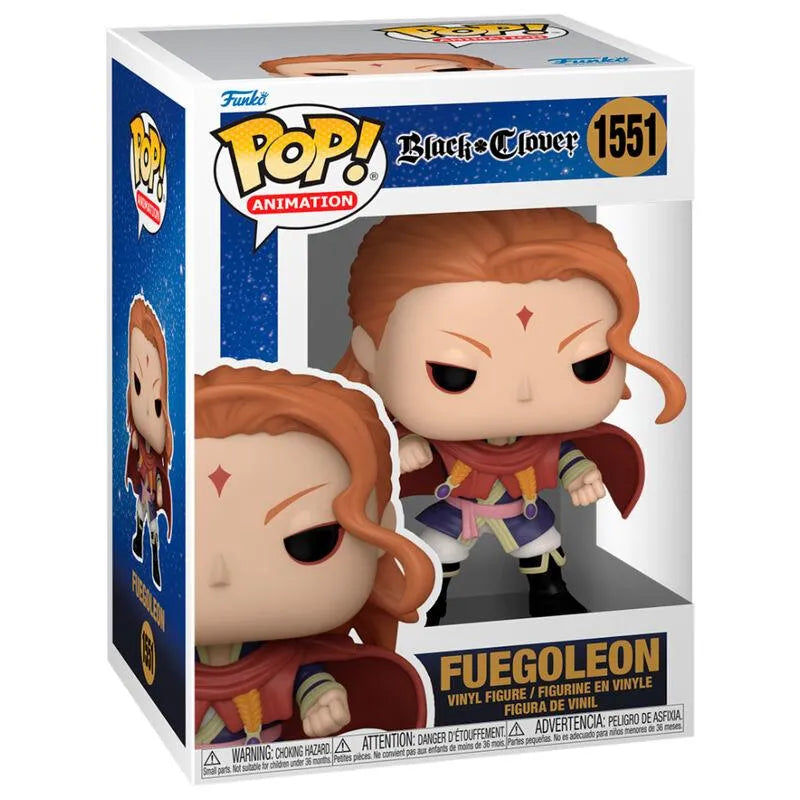 Funko Pop! Animation: Black Clover - Fuegoleon Vinyl Figure #1551 - Funko - Ginga Toys