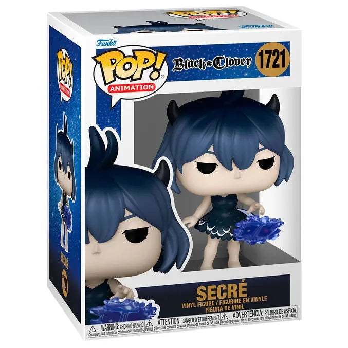 Funko Pop! Animation: Black Clover - Secre Swallowtail Vinyl Figure #1721 - Ginga Toys