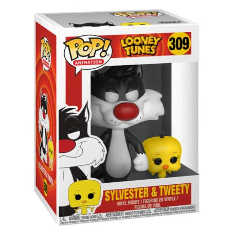Funko Pop! Animation: Looney Tunes - Sylvester & Tweety Figure #309 - Funko - Ginga Toys