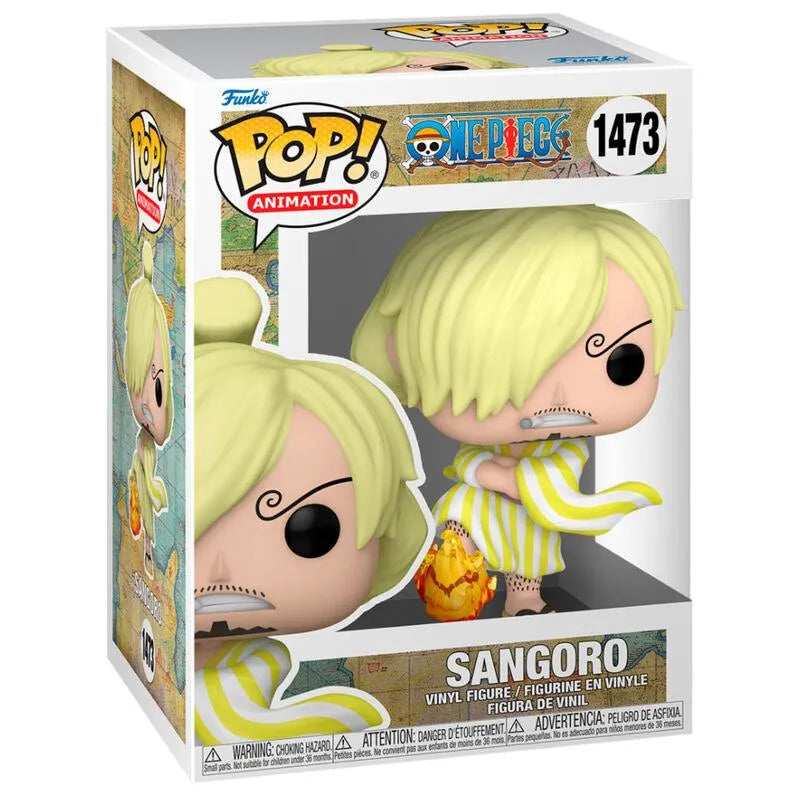 Funko Pop! Animation: One Piece - Sangoro Figure Vinyl (Wano) #1473 - Funko - Ginga Toys