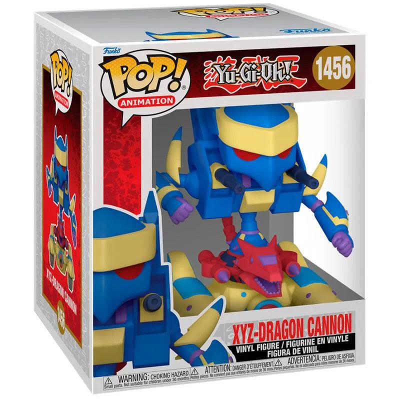 Funko Pop! Animation: Super Sized 6" Yu-Gi-Oh! - XYZ-Dragon Cannon Figure #1456 - Funko - Ginga Toys