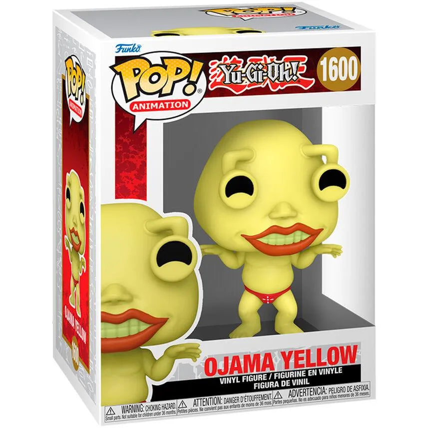 Funko Pop! Animation: Yu-Gi-Oh! - Ojama Yellow Figure #1600 - Ginga Toys