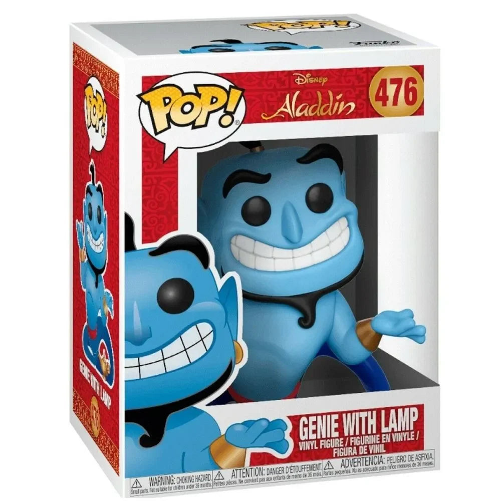 Funko Pop! Disney: Aladdin - Genie with Lamp Figure #476 - Ginga Toys