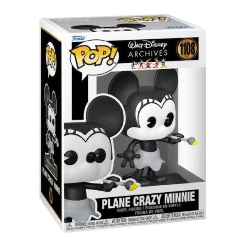 Funko POP Disney Archives - Minnie Mouse (Plane Crazy) Vinyl Figure - Funko - Ginga Toys