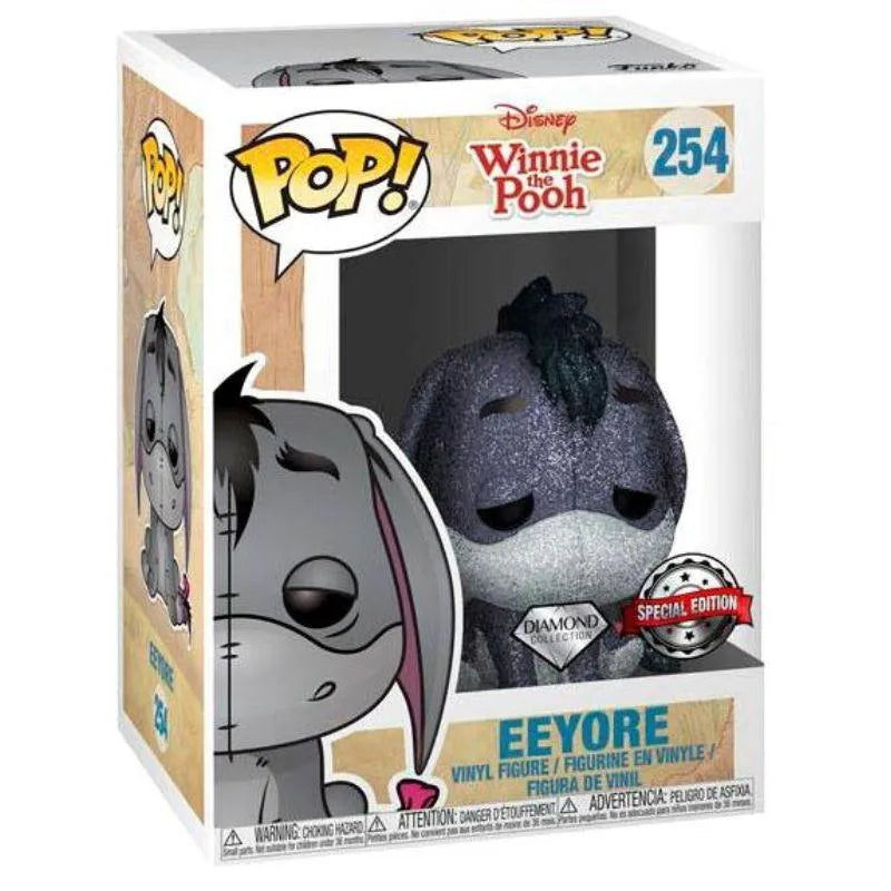 Funko Pop! Disney: Winnie The Pooh Eeyore Diamond Exclusive Figure #254 - Funko - Ginga Toys