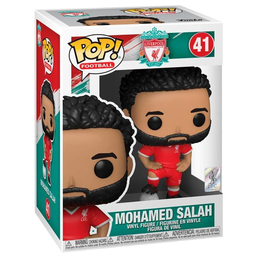 Funko POP Football Liverpool Mohamed Salah Vinyl Figure #41 - Funko - Ginga Toys