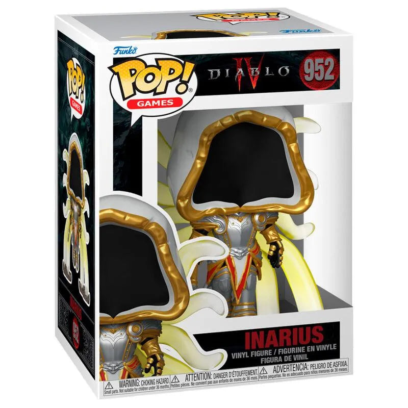 Funko Pop! Games: Diablo IV - Inarius Vinyl Figure #952 - Funko - Ginga Toys