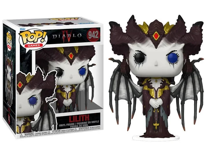 Funko Pop! Games: Super Sized 6" Diablo IV - Lilith Vinyl Figure #942 - Ginga Toys