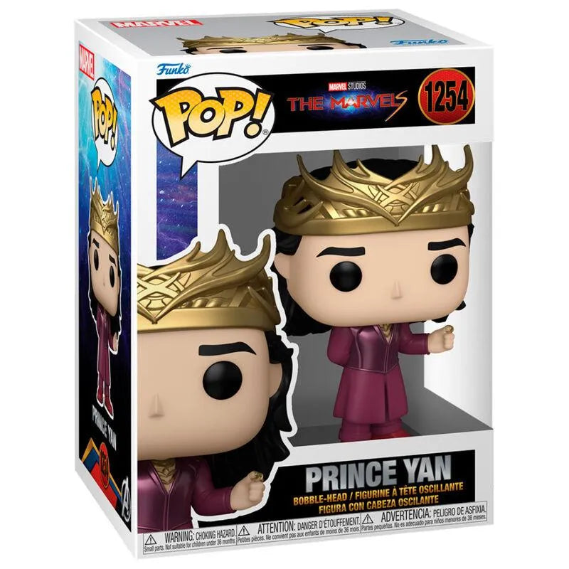 Funko Pop! Marvel: The Marvels - Prince Yan Figure Vinyl #1254 - Funko - Ginga Toys