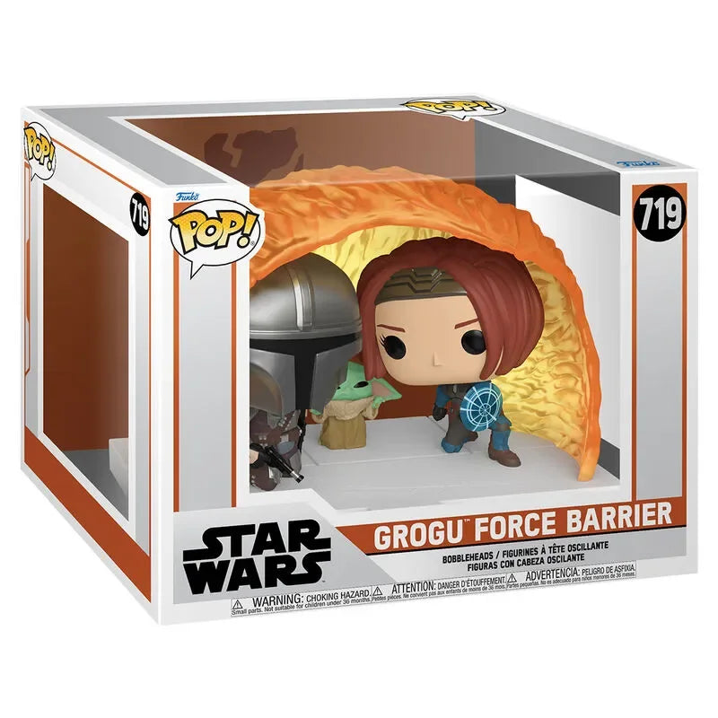 Funko Pop! Moments: The Mandalorian - Grogu Force Barrier Figure #719 - Ginga Toys