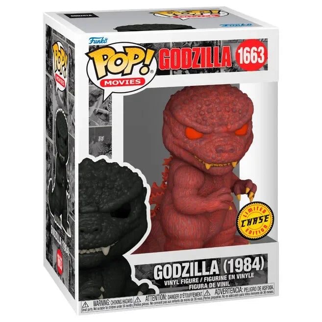 Funko Pop! Movies: Godzilla 70th - Godzilla (1984) (Chase) Vinyl Figure #1663 - Ginga Toys
