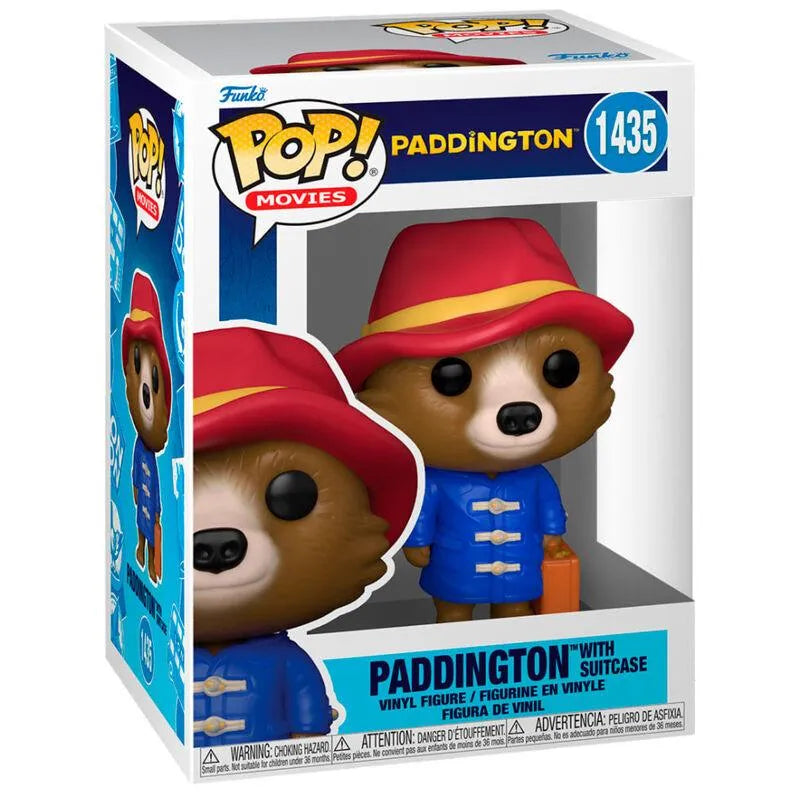Funko Pop! Movies: Paddington - Paddington with Suitcase Figure #1435 - Funko - Ginga Toys