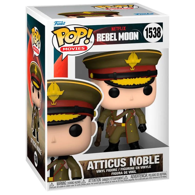 Funko Pop! Movies: Rebel Moon - Atticus Noble Figure Vinyl #1538 - Funko - Ginga Toys