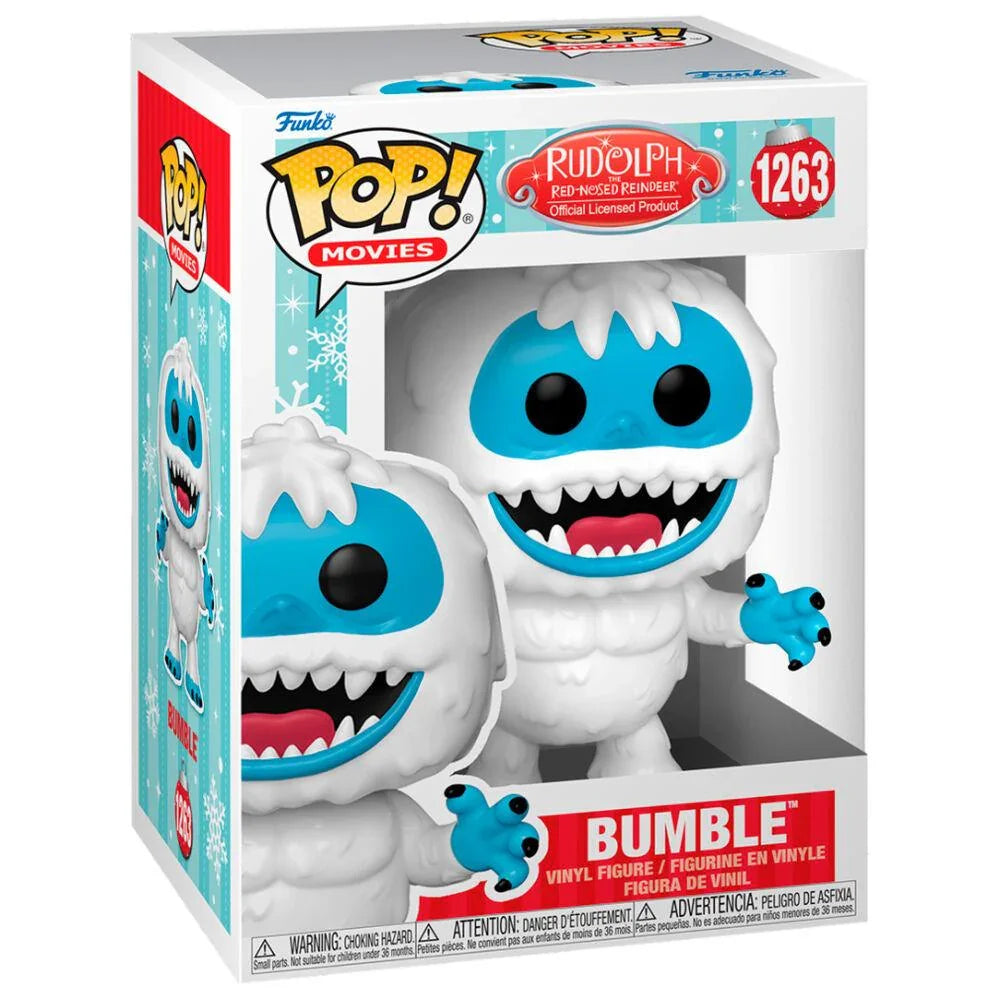 Funko Pop! Movies: Rudolph the Red-Nosed Reindeer - Bumble Figure #1263 - Funko - Ginga Toys