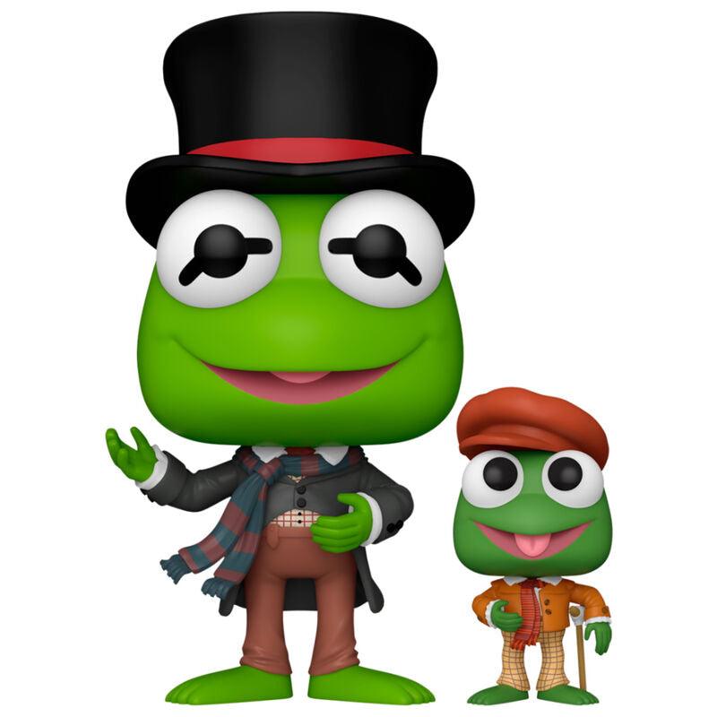 Funko Pop! Movies: The Muppet Christmas Carol - Bob Cratchit with Tiny Tim Figure #1457 - Funko - Ginga Toys